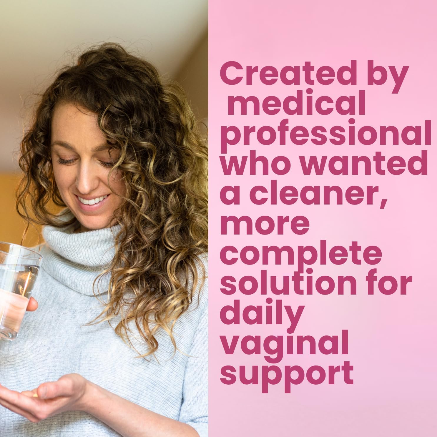 Vaginal Probiotic + Prebiotic for Women – Supports pH Balance, Yeast & Odor – with Lactobacillus rhamnosus, reuteri – Gut & Feminine Health – 60 Capsules