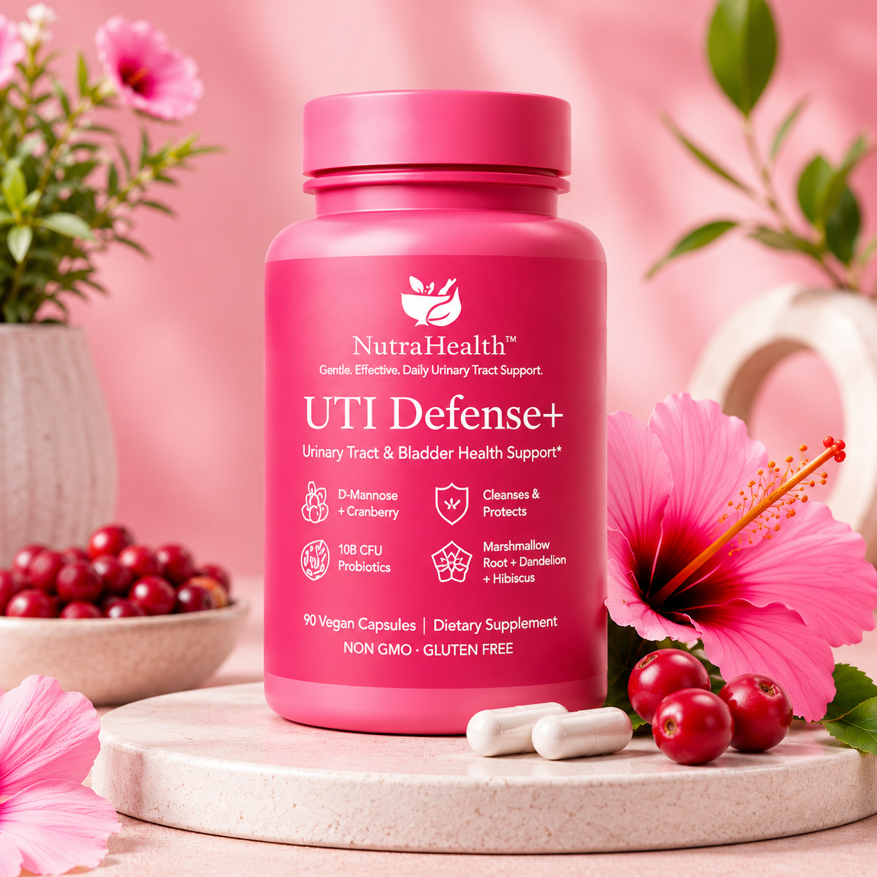 UTI Defense+  Urinary Tract Support